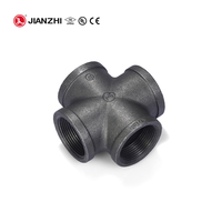 Jianzhi Raccords d'extrémité Structure Eau chaude Croix égale Chine Fabricants Raccords de tuyauterie pour système de gicleurs d'incendie