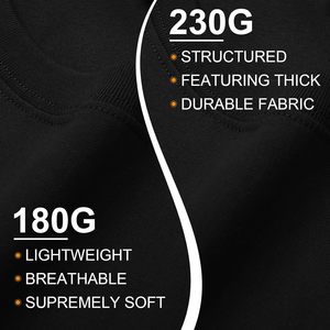 Camiseta de algodón para hombre FOXA, manga corta, cuello redondo, camiseta básica, tela de jersey esencial para hombre - Product Image 6