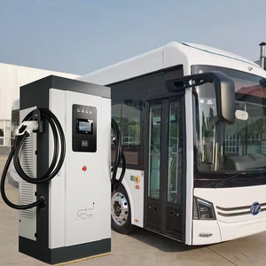 Nouvelle station de recharge pour flotte de véhicules électriques 350 kW avec écran LCD 7 pouces, recharge rapide CC 240 kW, double connecteur CCS/GBT, borne de recharge au sol pour voitures - Product Image 1