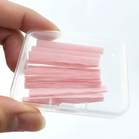 Ruban en papier rose pour rehaussement de cils, compensateur pour teinture et lamination, protège-cils en papier