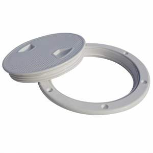 Escotilla de inspección de placa de cubierta de tornillo marino de plástico de 4 "/6"/8 ", barco de acceso de plástico RV redondo de Isure Marine hecho en China - Product Image 4