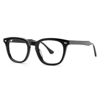 Monture de lunettes optiques en acétate italien faite à la main, unisexe, monture intégrale, ovale vintage, logo personnalisé
