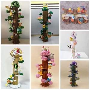 กล่องสุ่มโปเกมอน 4 แบบ ลายป่า ต้นไม้ ของเล่นพีวีซีขนาดเล็ก ซ้อนกันได้ สำหรับเด็ก ของขวัญ ตกแต่งบ้าน - Product Image 2