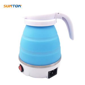 SUNTON factory wholesale 600ml cordless folding outdoor travel electric <b>kettle</b> for <b>boiling</b> water - Product Image 4
