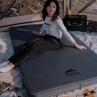 Matelas pneumatique confortable auto-gonflable de 10 cm de haute densité pour le camping en voiture, la tente de toit, le camping en plein air