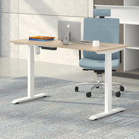 Meilleure vente, Style occidental, cadre de bureau mentale à moteur unique, hauteur réglable, levage de haut en bas, bureau électrique debout