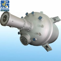 Cuve de réaction industrielle à double enveloppe de 6000 L avec agitateur, cuve de fermentation, réacteur en acier inoxydable
