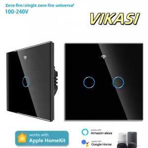 Tuya Công tắc tường thông minh WiFi Cảm ứng Bảng kính cường lực 1/2/3/4gang Điều khiển từ xa Smartlife Hỗ trợ Alice Google Home <span class=keywords><strong>Alexa</strong></span> - Product Image 6