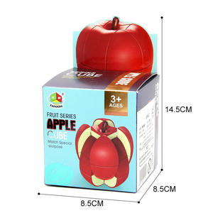 Cube Magique de Fruit de la Vie Pomme, Jouet Intelligent Amusant, Cube Magique Pomme 3x3x3, Puzzle Cube pour Enfants, Cadeau de Noël - Product Image 5