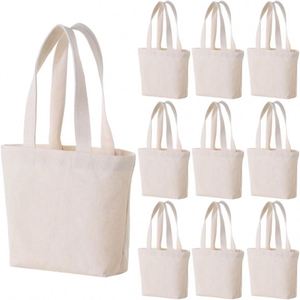 Wholesale Blank Black Handle Canvas Customised logo Print Promotional 100% Cotton Canvass Tote <b>Bag</b> - Product Image 5