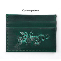 Dompet kulit sapi 12 Slot untuk pria, dompet kulit sapi ramping dengan klip uang, pelindung kartu kredit dan ID
