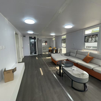 Casa Plegable de Madera de Alta Calidad, Expandible de Doble Ala, Impermeable, Villa Prefabricada Portátil para Exteriores, Hotel, Gran Oferta 2026