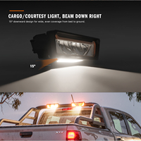 Luz de Freno LED Universal LIGHTFOX, Lámpara de Freno Trasera para Vehículos Todoterreno 4x4