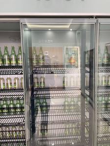 Chambre froide et congélateur commerciaux avec portes en verre trempé double et gaz argon pour refroidisseurs de fleurs - Bon prix - Product Image 5