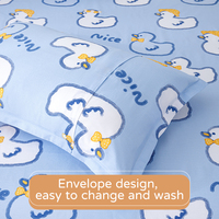 Taies d'oreiller personnalisées en gros 100 % coton, simples, doubles, Queen Size, draps et ensembles de taies d'oreiller pour enfants, impression, taille 48*74cm