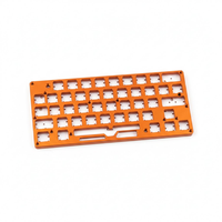 Pièces de clavier mécanique en aluminium anodisé A7N01, pièces de précision usinées par CNC, usinage CNC personnalisé
