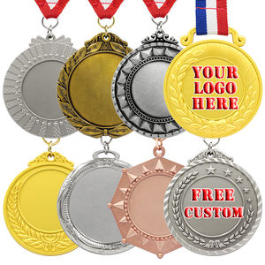 Kişiselleştirilmiş emaye toptan çinko alaşım spor altın gümüş bronz madalya <span class=keywords><strong>Metal</strong></span> lazer OEM 3D tasarım Logo özel boş madalya - Product Image 5