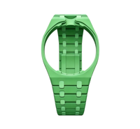 Bracelet de montre en silicone tendance, respirant et étanche, avec boucle ardillon, longueur et taille personnalisables