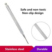 Stylo de massage en acier inoxydable pour la thérapie par l'acupuncture, stylo pour points auriculaires