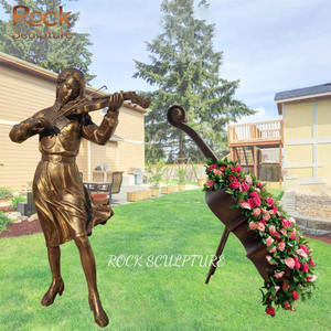 Statue de <span class=keywords><strong>Chopin</strong></span>, pianiste grandeur nature en bronze, décoration de parc extérieur, statue de célébrité personnalisée - Product Image 5