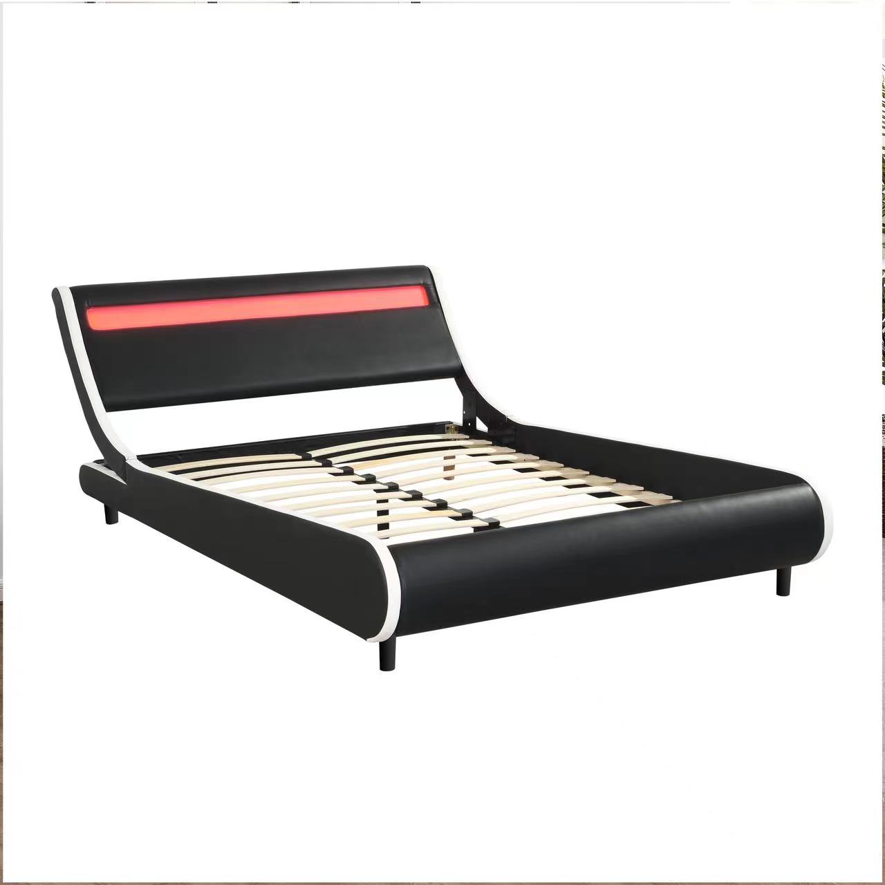 Classic home king bed frame design furniture