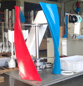 Máy phát điện năng lượng thay thế mini Trung Quốc 12V 24V 500W, tua bin gió đứng gia dụng - Product Image 3