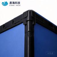 Boîte en plastique ondulé durable et réutilisable pour la logistique verte, la chaîne d'approvisionnement en circuit fermé et l'emballage durable