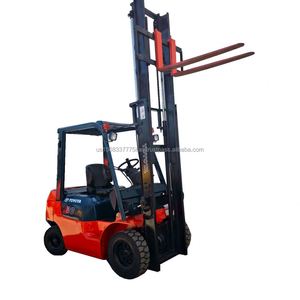 Montacargas Usado, Mini Montacargas con Motor Diésel, 2 Toneladas, Modelo 2022, Altura de Elevación 3m, Longitud de Horquilla 2m, en Venta - Product Image 1