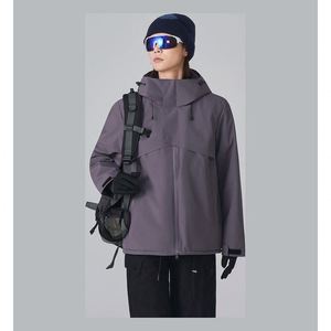 Chaqueta Cortavientos Impermeable y Transpirable de Primera Calidad con Cierre, Diseño Personalizado para Exteriores, Todo en Uno, Gruesa, Resistente al Viento, para Senderismo y Lluvia - Product Image 3