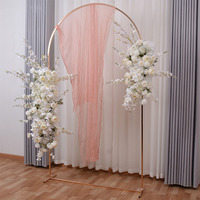 Fleurs artificielles en soie pour décoration de mariage, arrangements pour arche de scène et arrière-plan, fleurs suspendues pour mariage