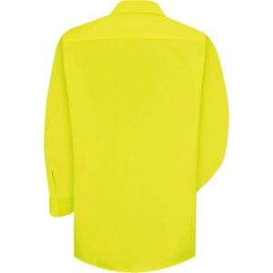 Chemise de travail personnalisée à manches longues pour hommes, polyester de qualité robuste à pression pour la construction minière certifiée EN - Product Image 1