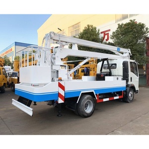 Camión con Plataforma Elevadora Hidráulica Plegable Sinotruk HOWO 4X2 de 12-16m en Venta - Product Image 2