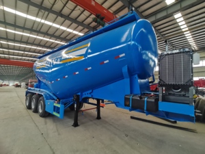 Semi-remorque à ciment en vrac de 40 tonnes de la marque Laoli, 35 m³ en acier, certifiée ISO, pour le transport de poudre en vrac, vente en gros directe d'usine chinoise - Product Image 3