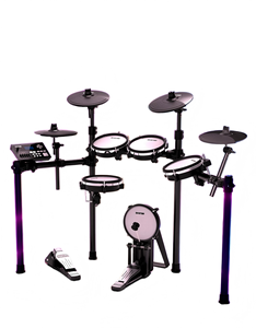Batterie électronique Avatar SD61-6, 5 fûts, 3 cymbales, batterie électronique numérique professionnelle avec pédales pour la pratique à domicile et les groupes. - Product Image 1
