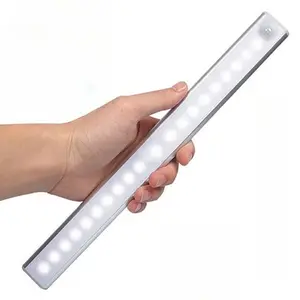 Human Body Induction Lamp Dimmable Led Under Cabinet Lights Indoor Battery Powered Motion Sensor Wireless Led Closet Light