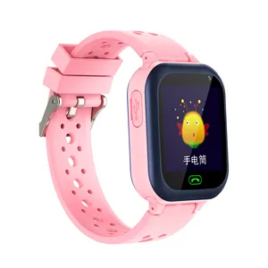बच्चों स्मार्ट घड़ी वीडियो कॉल सिम कार्ड टॉर्च एसओएस जीपीएस बच्चों के लिए Smartwatch बच्चों कैमरा स्मार्ट घड़ी