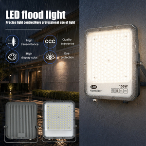 Projecteur LED extérieur étanche IP67 en aluminium moulé sous pression avec lentille en PC, large plage de tension AC100-265V, économie d'énergie, haute luminosité - Product Image 2