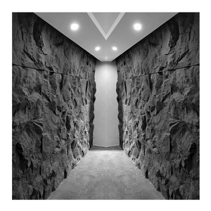 Venta al por mayor precio más bajo piedra artificial PU piedra roca arte decoración del hogar - Product Image 2