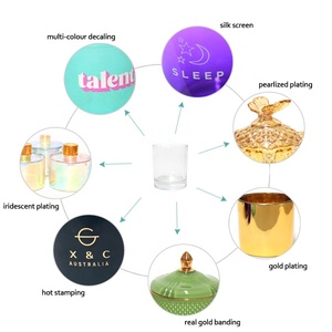 LANGXU 400ml grand pot de bonbons transparent en forme de pomme personnalisé avec couvercle en verre pour le stockage des bonbons - Product Image 6
