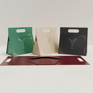 <b>Recycled</b> Custom Shape and Size Folding Box with Sturdy Magnetic Closure Magnetic <b>Gift</b> Box for Skincare Glass Bottle - Product Image 6