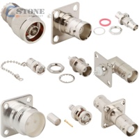 242181-10 BNC to SMA Jack Adapter 50 Ohm Straight Bulkhead