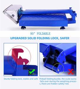 Báscula Digital Industrial Pequeña de 150 kg, Precio de Báscula de Plataforma - Product Image 4