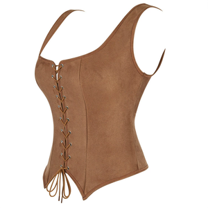 Corsés adelgazantes con cintura para mujer, <span class=keywords><strong>faja</strong></span> <span class=keywords><strong>moldeadora</strong></span>, corsé Vintage para mujer, Tops - Product Image 2