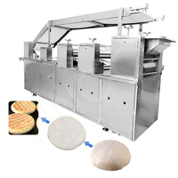 HNOC Chaîne de production de pain arabe de Chine Machine à pain pita libanaise Machine à pain arabe pour restaurant
