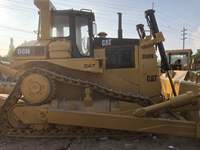 Caterpillar D8H D6R D8R/D8K/D9R Bulldozers d'occasion avec moteur central Bulldozer japonais sur chenilles Ripper CAT d'occasion