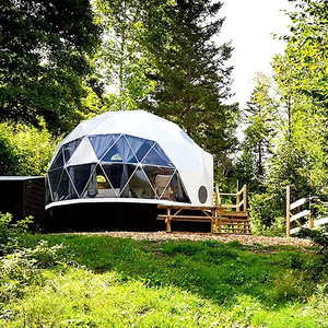 Dome <b>Tent</b> 6-8 Person Four Season Double Layer Luxury Outdoor Camping Hotel - Product Image 1