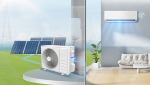 Aires Acondicionados Solares IClima de Pared para Habitaciones, con Energía <span class=keywords><strong>Solar</strong></span> Fuera de la Red, DC48V, Aires Acondicionados Solares Inteligentes para el Hogar - Product Image 2