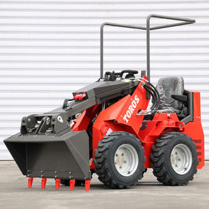 Produsen Mini pemuat Ce pemuat depan pertanian kecil <span class=keywords><strong>1</strong></span> <span class=keywords><strong>Ton</strong></span> <span class=keywords><strong>2</strong></span> <span class=keywords><strong>Ton</strong></span> pemuat kemudi selip Mini pertanian - Product Image 2