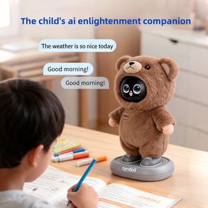 <span class=keywords><strong>Robot</strong></span> Compagnon Intelligent IA avec Gravure Sonore, Jouet Éducatif Interactif pour Enfants à Longue Mémoire, Apprentissage Précoce - Product Image 3