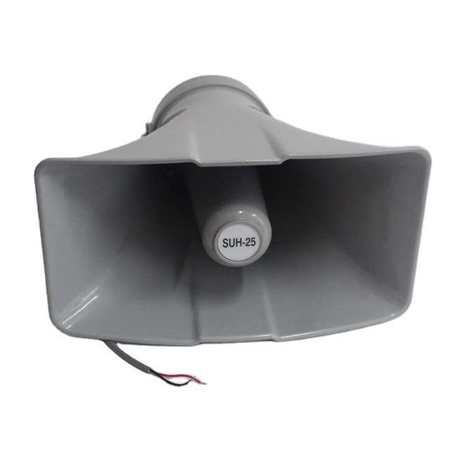 SUH-25/25XT 25w 8ohm/16ohm/100v/70v Outdoor Waterproof PA HORN SPEAKER High Quality Waterproof PA Speaker